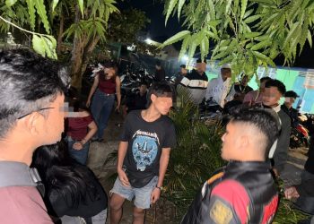Patroli Tengah Malam, Timsus Dayok Mirah Polres Pematangsiantar Sikat 2 Motor Knalpot Brong