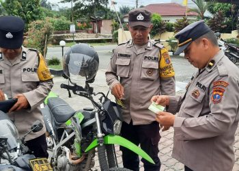 Benahi Kinerja Bhabinkamtibmas, Satbinmas Polres Pematangsiantar Supervisi Dua Polsek