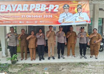 Perkuat Tiga Pilar, Kapolsek Siantar Utara Kunker ke Kelurahan Bane