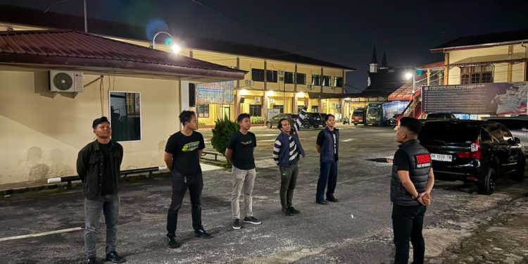 Cegah Tawuran dan Geng Motor, Timsus Dayok Mirah Sikat Malam Pematangsiantar