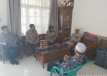Perkuat Sinergi Ulama dan Polisi, Kapolsek Siantar Utara Sambangi Ketua MUI