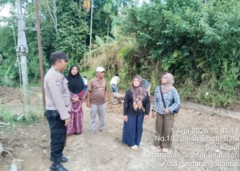 Bhabinkamtibmas Polsek Siantar Martoba Dekatkan Polri dengan Warga, Sambangi Pokmas Sapangambei Manoktok Hitei