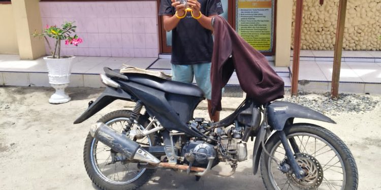 Polsek Gunung Malela Bersama Unit Jahtanras Polres Simalungun Berhasil Ungkap Kasus Pencurian Rp46,24 Juta, Pelaku Ditangkap di Riau