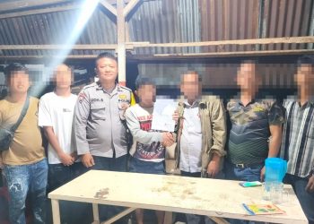 Polsek Siantar Marihat Tuntaskan Dugaan Pencurian Sawit Lewat Problem Solving, Berakhir Damai