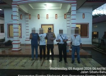 Respons Humanis, Bhabinkamtibmas Polsek Siantar Martoba Bantu Antar Warga ke Pusat Rehabilitasi