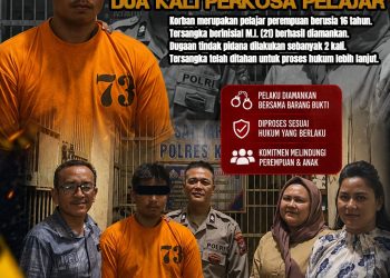Dua Kali Perkosa Pelajar, Satres PPAPPO Polres Karo Ringkus Pemuda