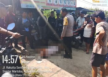 Respons Cepat Laporan CC 110, Polsek Siantar Martoba Cek Warga Tak Sadarkan Diri di Jalan Darussalam