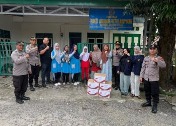 Sambut HUT ke-81 RI, Polsek Siantar Utara Hadir di Panti Asuhan, Tebar Kepedulian dan Tali Asih
