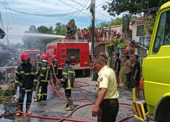 Puntung Rokok Diduga Picu Kebakaran Dua Rumah di Siantar Martoba, Kerugian Capai Rp550 Juta