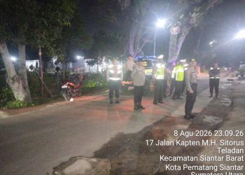 Polres Pematangsiantar Gelar KRYD hingga Subuh, Geng Motor hingga Knalpot Brong Jadi Sasaran