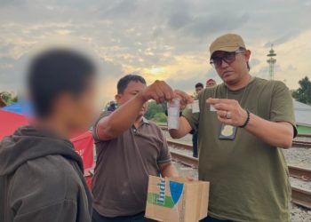 Sarang Narkoba Rel KA Tembung Digerebek, Anggota Geng Motor GPS Diciduk