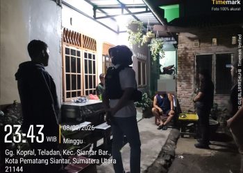 Timsus Dayok Mirah Perkuat Patroli Malam, Jaga Pematangsiantar Tetap Aman dan Kondusif