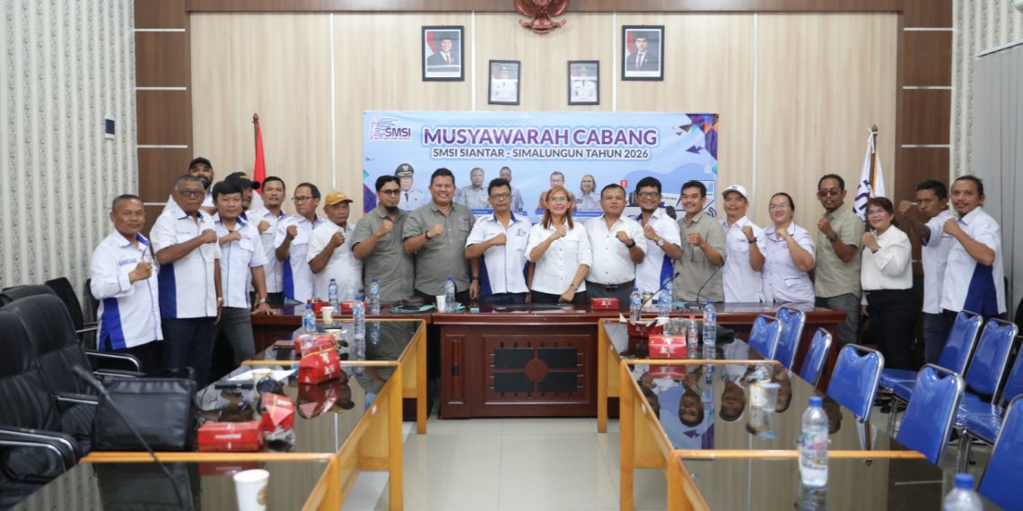 Rivay Bakkara Kembali Pimpin SMSI Siantar-Simalungun, Terpilih secara Aklamasi