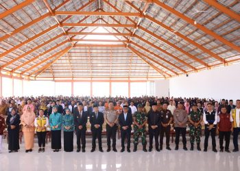 MPLS Sekolah Rakyat Tapsel Dibuka, Brimob Tegaskan Pendidikan dan Karakter Jadi Fondasi Generasi Emas