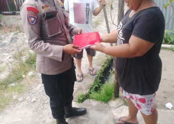 Semarak HUT ke-81 RI, Kapolsek Siantar Marihat Kobarkan Semangat Merah Putih di Tengah Warga