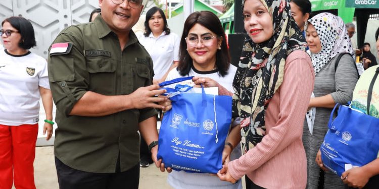 Bank Sumut Salurkan CSR untuk Dukung Gebyar IVA Test Pematangsiantar
