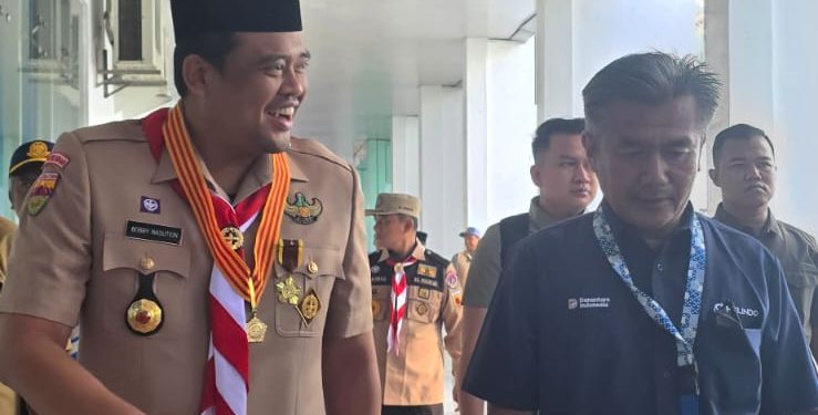 Dukung Generasi Muda Sumut, Pelindo Regional 1 Belawan Dukung Keberangkatan Kontingen Jambore Nasional XII
