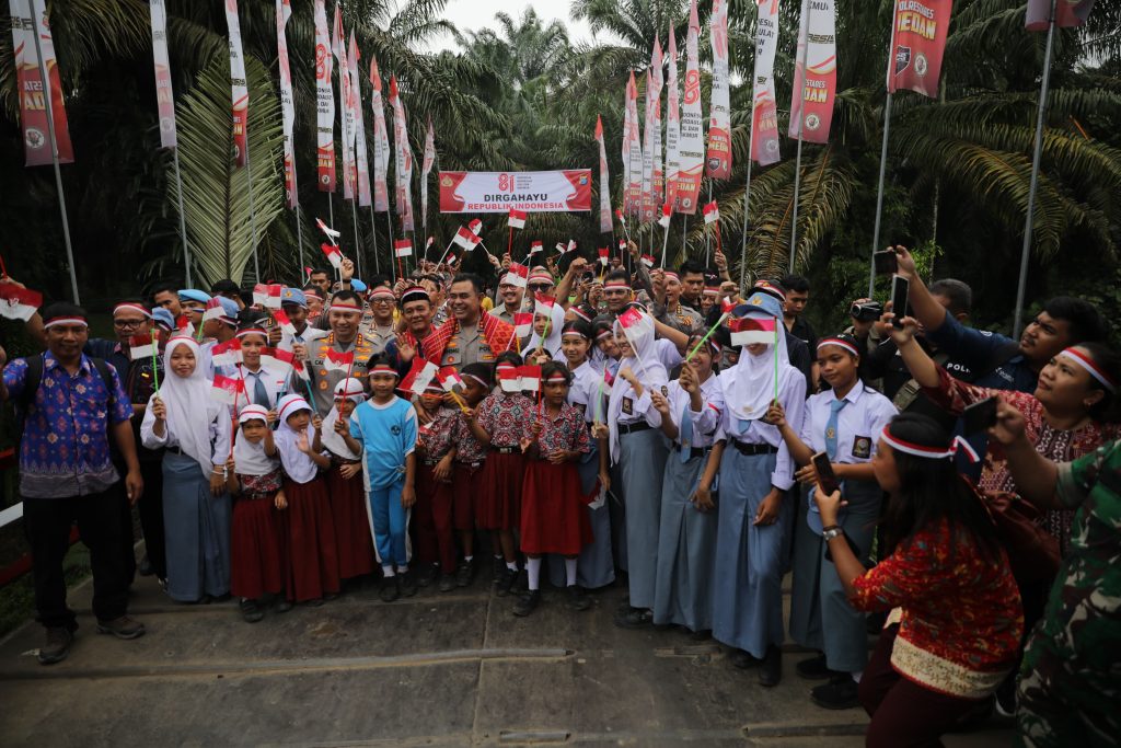 Polrestabes Medan Revitalisasi Jembatan Merah Putih Presisi, Hubungkan Deli Serdang-Binjai-Langkat