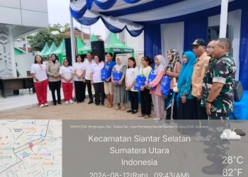 Kapolsek Siantar Selatan Dukung Gebyar IVA Test 2026, Perkuat Kepedulian terhadap Kesehatan Perempuan