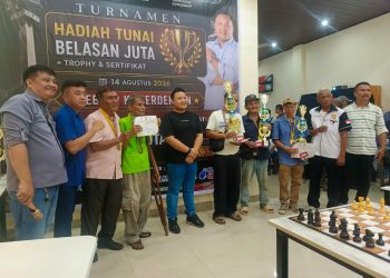 Joshua Siahaan Adakan Turnamen Catur di Siantar