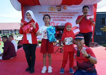 Brimob Sumut Kobarkan Semangat Kemerdekaan, Lomba Tradisional dan Senam Bersama Meriahkan Mako