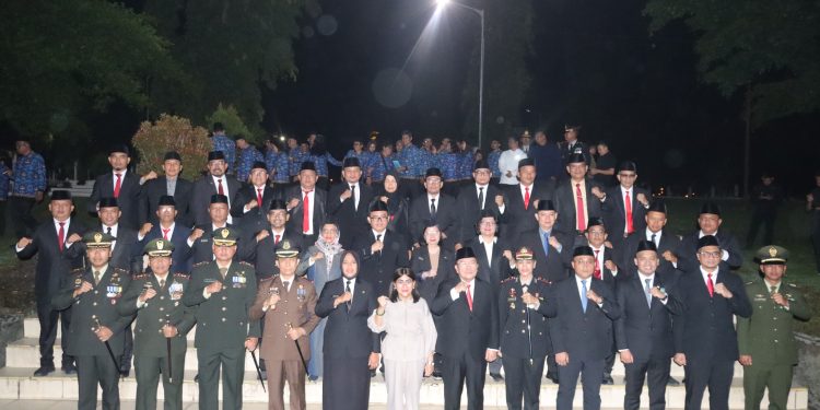 Dalam Hening Tengah Malam, Kapolres Pematangsiantar Pimpin Renungan Suci Kenang Jasa Pahlawan