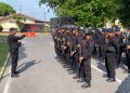 HUT ke-81 RI, Brimob Sumut Perkuat Patroli di Medan, Titik Rawan Jadi Sasaran Pengamanan