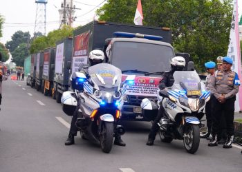 Polda Sumut Berangkatkan 25 Ton Bantuan Kemanusiaan Tahap Pertama untuk Korban Gempa NTT