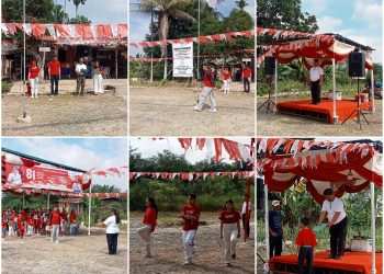 HUT ke-81 RI di Kampung Baru: FUTASI Pematangsiantar Perjuangan Satukan Warga dalam Upacara, Gotong Royong dan Kegembiraan