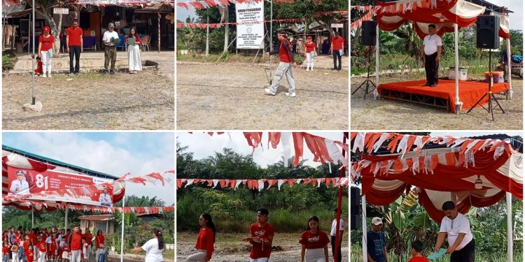HUT ke-81 RI di Kampung Baru: FUTASI Pematangsiantar Perjuangan Satukan Warga dalam Upacara, Gotong Royong dan Kegembiraan