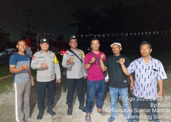 Patroli Blue Light Polsek Siantar Marihat Sasar Permukiman dan Objek Vital, Cegah 3C di Malam Hari
