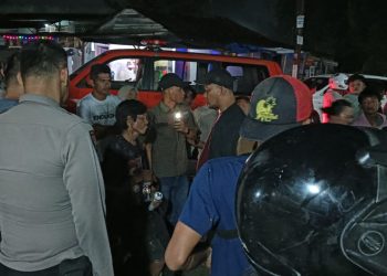 Arus Deras Pisahkan Bocah 8 Tahun dari Ayahnya, Tim Gabungan Sisir Sungai Tanjung Pinggir hingga Larut Malam
