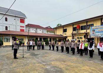 Sambut HUT Polwan ke-78, Polwan Polres Pematangsiantar Perkuat Disiplin dan Profesionalisme