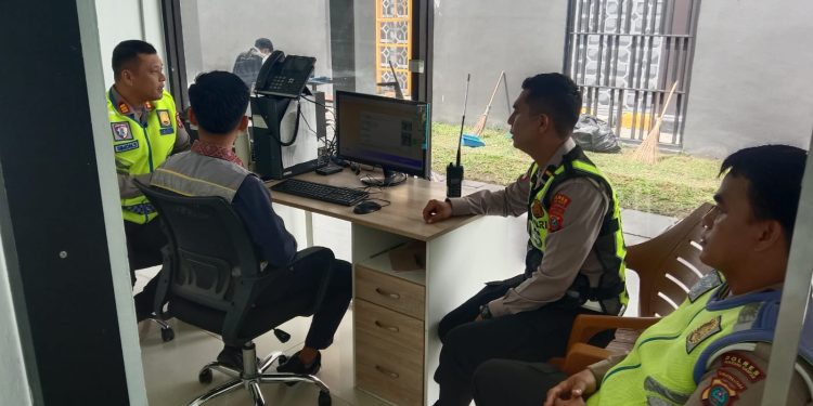 Sat Lantas Polres Pematangsiantar dan Pengelola Tol Simpang Panei Perkuat Sinergi demi Keselamatan Pengguna Jalan