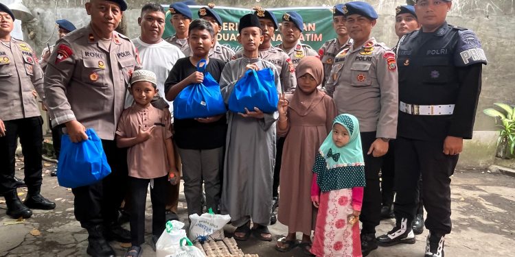 Semangat Maulid Nabi 1448 H, Brimob Sumut Hadir Berbagi dan Menebar Kepedulian