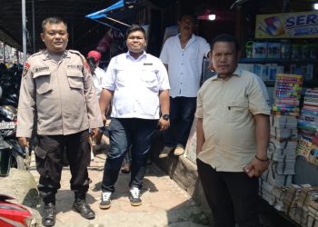 Polisi Turun Langsung ke Tengah Keramaian, Polsek Siantar Barat Sisir Pasar Horas Cegah 3C