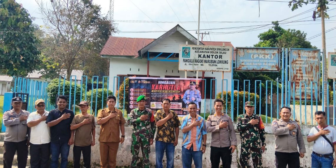 Cegah Karhutla Sejak Dini, Kapolsek Dolok Silau Bersama Forkopimca Turun Langsung ke Masyarakat Cegah Karhutla Sejak Dini, Kapolsek Dolok Silau Bersama Forkopimca Turun Langsung ke Masyarakat