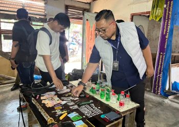 Bisnis Sabu 24 Jam di Rumah, IRT Bandar dan 5 Pria Dicokok Satresnarkoba Polrestabes Medan