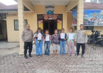Polsek Siantar Timur Gerak Cepat Mediasi Perselisihan Warga Gang Aman