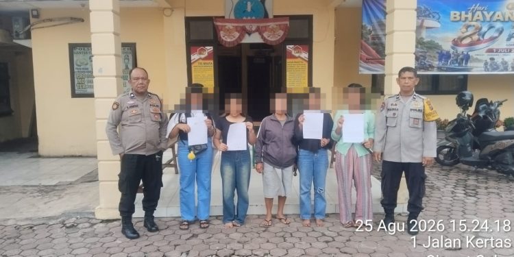 Polsek Siantar Timur Gerak Cepat Mediasi Perselisihan Warga Gang Aman