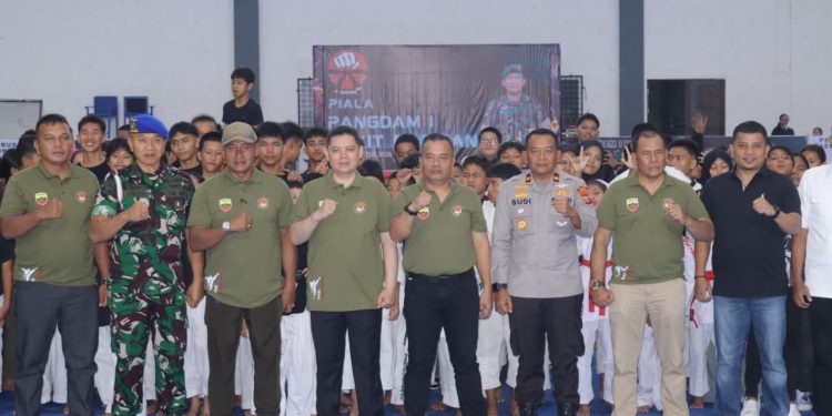 Wakapolres Pematangsiantar Hadiri Pembukaan Taekwondo Piala Pangdam I/BB 2026