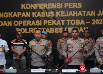 Refleksi 300 Hari Kinerja Kapolrestabes Medan, 716 Kasus Kejahatan Berhasil Diungkap