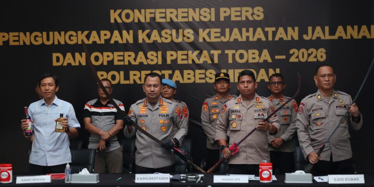Refleksi 300 Hari Kinerja Kapolrestabes Medan, 716 Kasus Kejahatan Berhasil Diungkap Refleksi 300 Hari Kinerja Kapolrestabes Medan, 716 Kasus Kejahatan Berhasil Diungkap