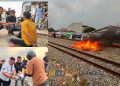 Sarang Narkoba di Bantaran Rel Medan-Kualanamu Digempur! 3 Kg Ganja, Sabu dan Senjata Disita