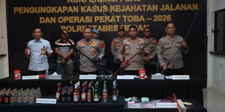 Premanisme hingga Prostitusi Dibongkar, Polrestabes Medan Catat 181 Pengungkapan Operasi Pekat Premanisme hingga Prostitusi Dibongkar, Polrestabes Medan Catat 181 Pengungkapan Operasi Pekat