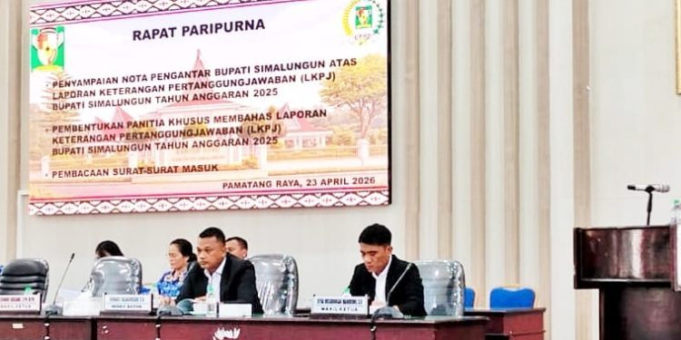 LKPJ 2025 Diserahkan ke DPRD, Pemkab Simalungun Tekankan Penguatan PAD dan Pembangunan Berkelanjutan