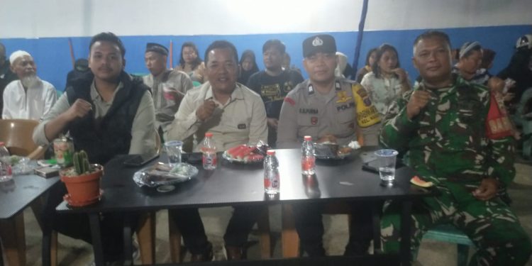 Perkuat Sinergi dengan Masyarakat, Polsek Siantar Martoba Hadiri Malam Kebersamaan SPPG Pondok Sayur