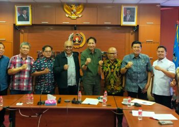 Perkuat Tekad, Austin Tumengkol Sowan ke PWI Pusat, Ini Pesan Cak Munir