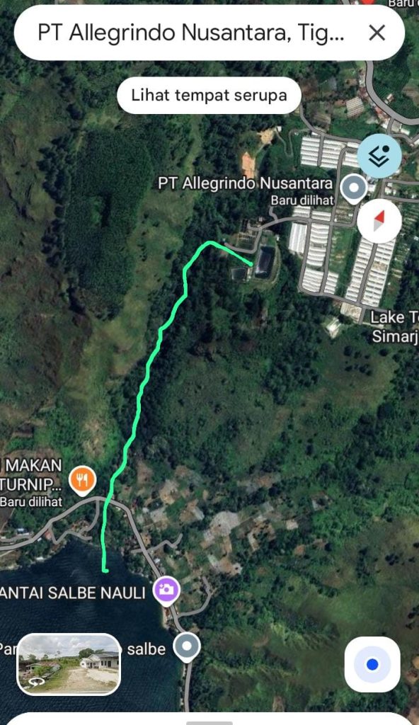 PETA SUMUT Desak Penindakan Hukum PT Allegrindo Nusantara Atas Dugaan Pencemaran Danau Toba dan Pelanggaran Tata Ruang