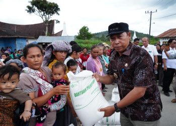 ‎Bupati Taput Instruksikan Pembangunan 22 Unit Huntap KDM di Pagaran Lambung 1 Selesai Tahun Ini